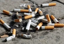 Jogar bituca de cigarro no chão pode dar multa de R$ 1,9 mil em Indaiatuba