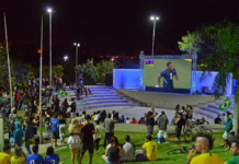 Jogos do Brasil terão transmissão em telão e atrações na Concha Acústica em Indaiatuba