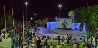 Jogos do Brasil terão transmissão em telão e atrações na Concha Acústica em Indaiatuba
