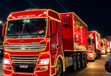 Caravana de Natal da Coca-Cola volta a Indaiatuba no dia 20 de novembro com saída do Polo Shopping
